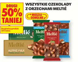 Biedronka Wszystkie czekolady z orzechami Meltié oferta