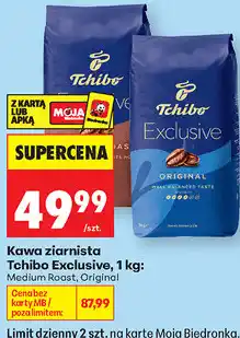 Biedronka Kawa ziarnista Tchibo Exclusive oferta