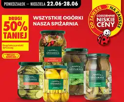 Biedronka Wszystkie ogórki Nasza Spiżarnia oferta