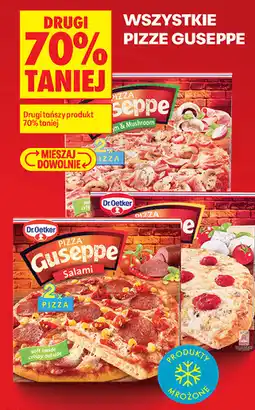 Biedronka Wszystkie pizze Guseppe oferta