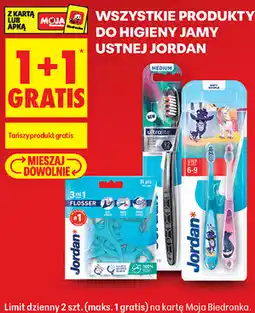 Biedronka Wszystkie produkty do higieny jamy ustnej Jordan oferta