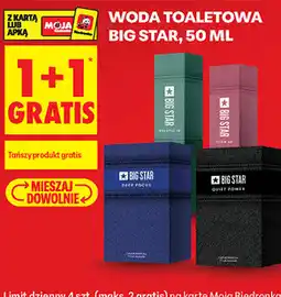 Biedronka Woda toaletowa Big Star oferta