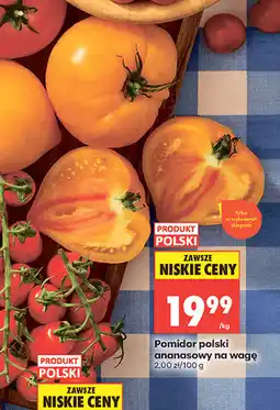 Biedronka Pomidor polski ananasowy oferta