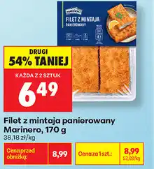 Biedronka Filet z mintaja panierowany Marinero oferta
