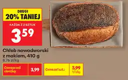 Biedronka Chleb nowodworski z makiem oferta