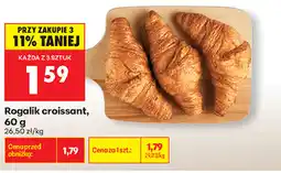Biedronka Rogalik croissant oferta