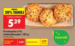 Biedronka Przekąska a'la cheeseburger oferta