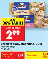 Biedronka Serek topiony Hochland oferta