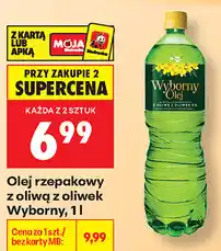 Biedronka Olej rzepakowy z oliwą z oliwek Wyborny oferta