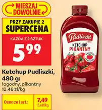 Biedronka Ketchup Pudliszki oferta