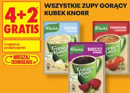 Biedronka Zupy Gorący Kubek Knorr oferta
