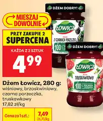 Biedronka Dżem Łowicz oferta