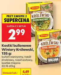 Biedronka Kostki bulionowe Winiary Królewski oferta