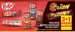 Biedronka Wszystkie batony i czekolady Kit Kat i Lion oferta