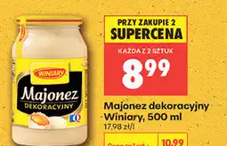 Biedronka Majonez dekoracyjny Winiary oferta