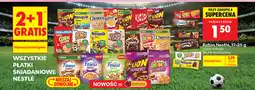 Biedronka Wszystkie płatki śniadaniowe i batony Nestlé oferta