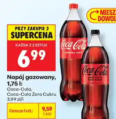 Biedronka Napój gazowany Coca-Cola, Coca-Cola Zero Cukru oferta