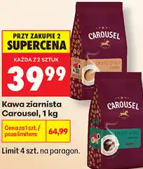 Biedronka Kawa ziarnista Carousel oferta