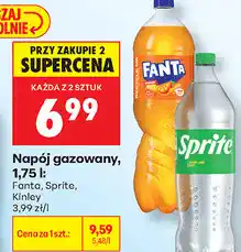 Biedronka Napój gazowany Fanta, Sprite, Kinley oferta