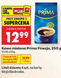 Biedronka Kawa mielona Prima Finezja oferta