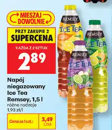 Biedronka Napój niegazowany Ice Tea Remsey oferta