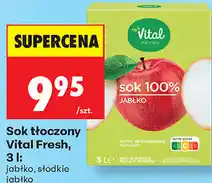 Biedronka Sok tłoczony Vital Fresh oferta