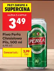 Biedronka Piwo Perła Chmielowa Pils oferta