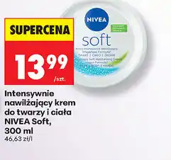 Biedronka Intensywnie nawilżający krem do twarzy i ciała NIVEA Soft oferta