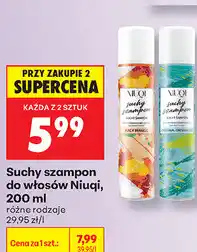 Biedronka Suchy szampon do włosów Niuqi oferta