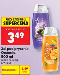 Biedronka Żel pod prysznic Oceania oferta