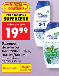 Biedronka Szampon do włosów Head & Shoulders oferta