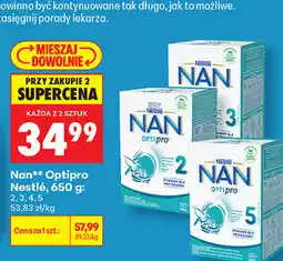 Biedronka Nestlé Nan Optipro, 650 g: 2, 3, 4, 5 oferta