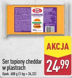 ALDI Ser topiony cheddar w plastrach oferta