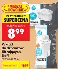 Biedronka Wkład do dzbanków filtrujących Dafi oferta