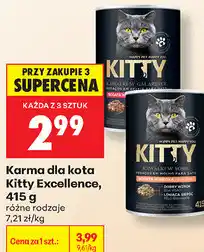 Biedronka Karma dla kota Kitty Excellence oferta