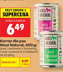 Biedronka Karma dla psa Maxi Natural oferta