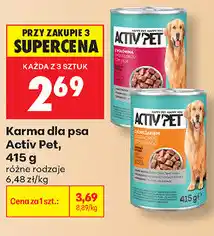 Biedronka Karma dla psa Activ Pet oferta