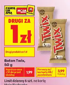 Biedronka Baton Twix oferta