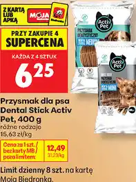 Biedronka Przysmak dla psa Dental Stick Activ Pet oferta