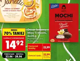Biedronka Deser lodowy Miss Ti Mochi Ptasie Mleczko oferta