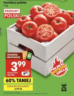 Delikatesy Centrum Pomidory polskie oferta