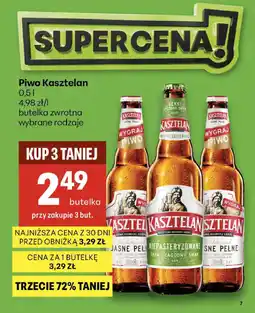 Delikatesy Centrum Piwo Kasztelan oferta