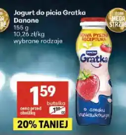 Delikatesy Centrum Jogurt do picia Gratka Danone oferta