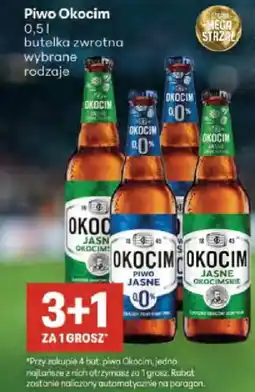 Delikatesy Centrum Piwo Okocim oferta
