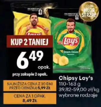 Delikatesy Centrum Chipsy Lay's oferta