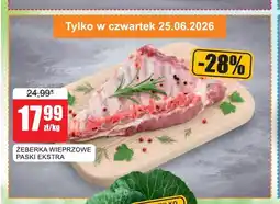 Bingo Żeberka wieprzowe paski ekstra oferta