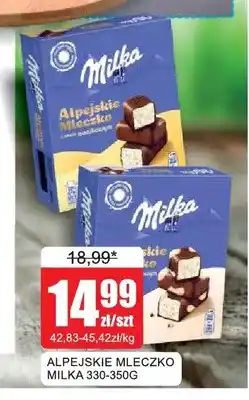 Bingo Alpejskie Mleczko Milka o smaku waniliowym oferta