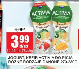 Bingo Jogurt Activia do picia Danone oferta