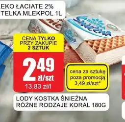 Bingo Lody kostka śnieżna Koral oferta