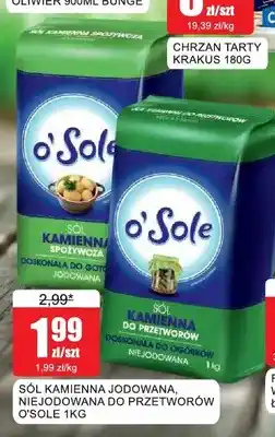 Bingo Sól kamienna jodowana O'Sole oferta
